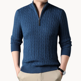 Nuno - Pullover Malha Zíper Curto